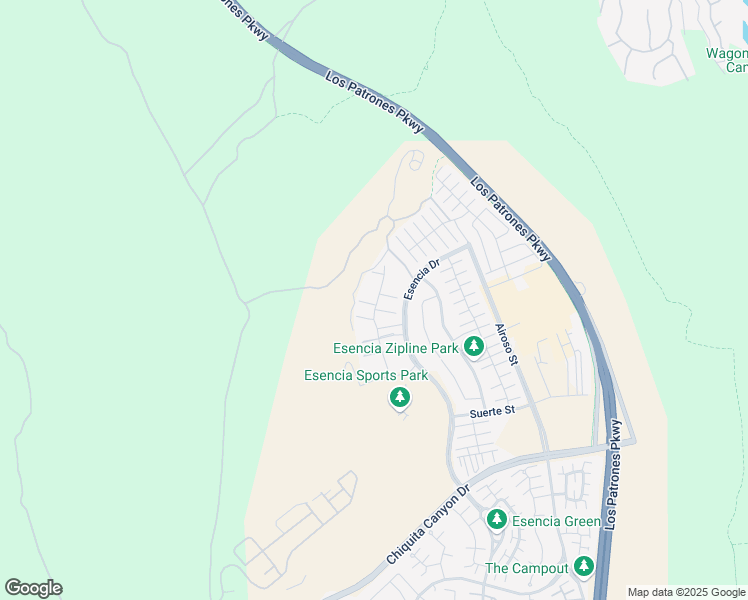 map of restaurants, bars, coffee shops, grocery stores, and more near 75 Luneta Lane in Mission Viejo