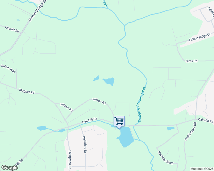 map of restaurants, bars, coffee shops, grocery stores, and more near 140 Wilson Road in Covington