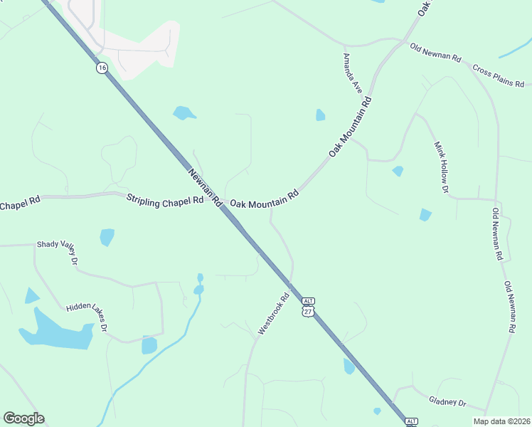 map of restaurants, bars, coffee shops, grocery stores, and more near 1822 Georgia 16 in Carrollton