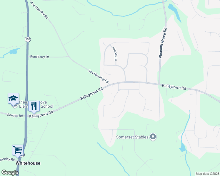 map of restaurants, bars, coffee shops, grocery stores, and more near 460 Kelleytown Road in McDonough