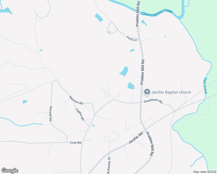 map of restaurants, bars, coffee shops, grocery stores, and more near 92 Patterson Drive in Munford