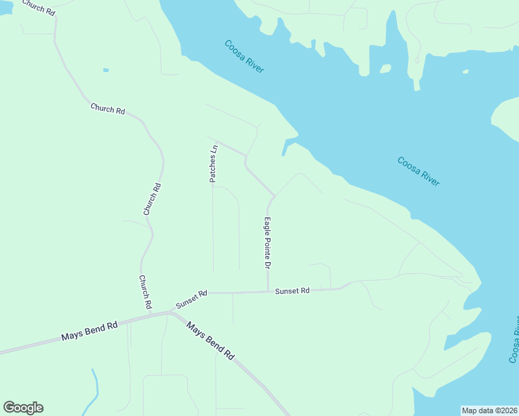 map of restaurants, bars, coffee shops, grocery stores, and more near 433 Eagle Pointe Drive in Pell City