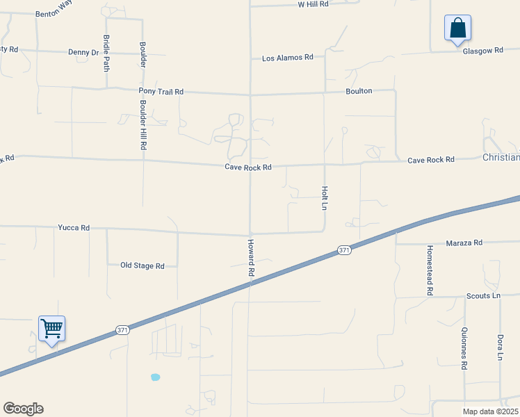 map of restaurants, bars, coffee shops, grocery stores, and more near 39160 Howard Road in Anza