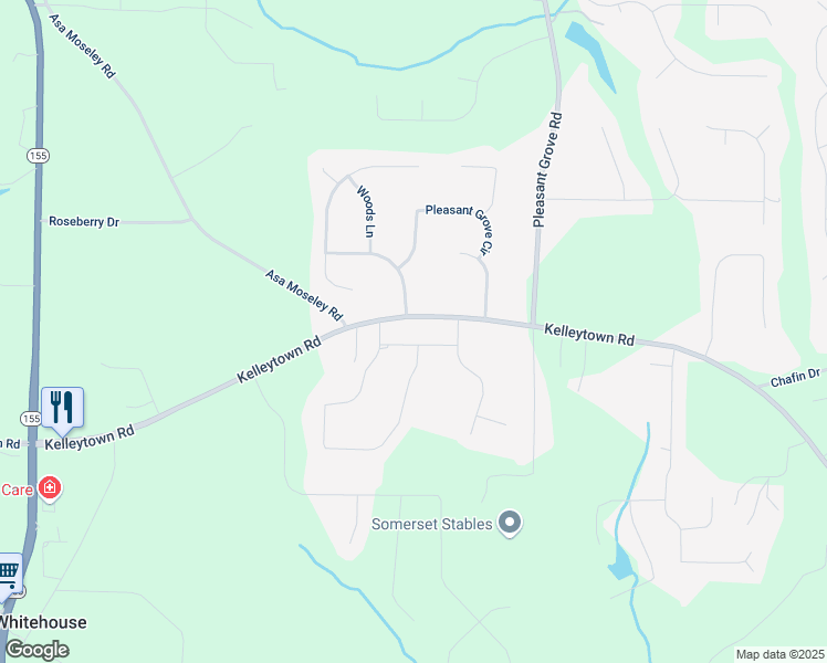 map of restaurants, bars, coffee shops, grocery stores, and more near 209 Brynn Lane in McDonough