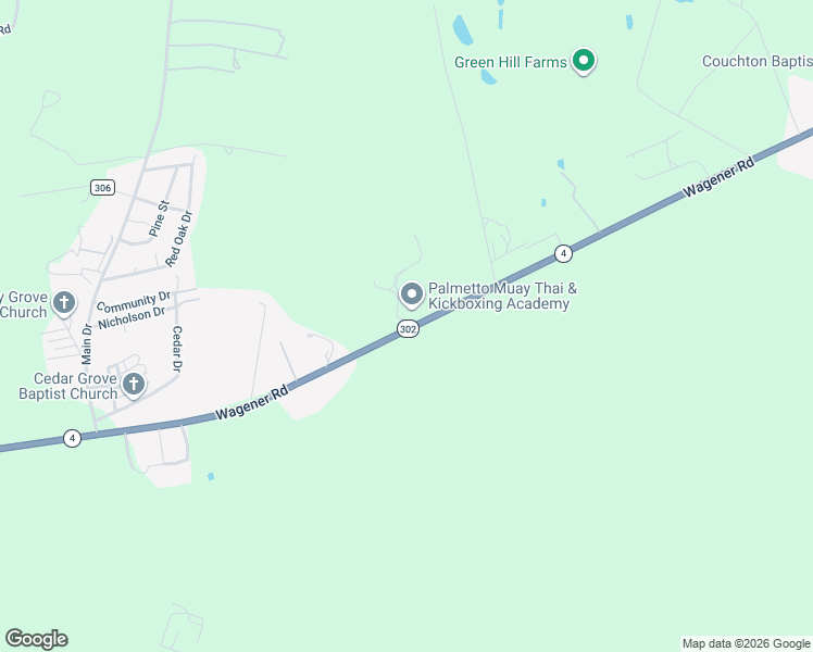 map of restaurants, bars, coffee shops, grocery stores, and more near 152 Eastbrook Park in Aiken