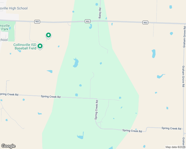 map of restaurants, bars, coffee shops, grocery stores, and more near 1353 Spring Creek Road in Collinsville