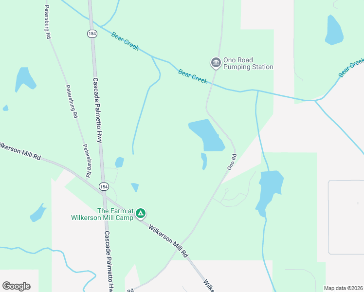 map of restaurants, bars, coffee shops, grocery stores, and more near 7357 Ono Road in Palmetto