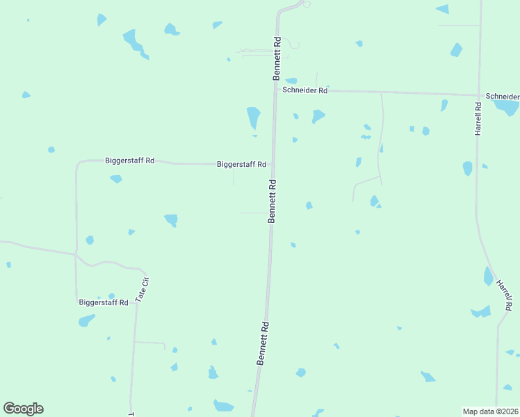 map of restaurants, bars, coffee shops, grocery stores, and more near 1517 Bennett Road in Howe