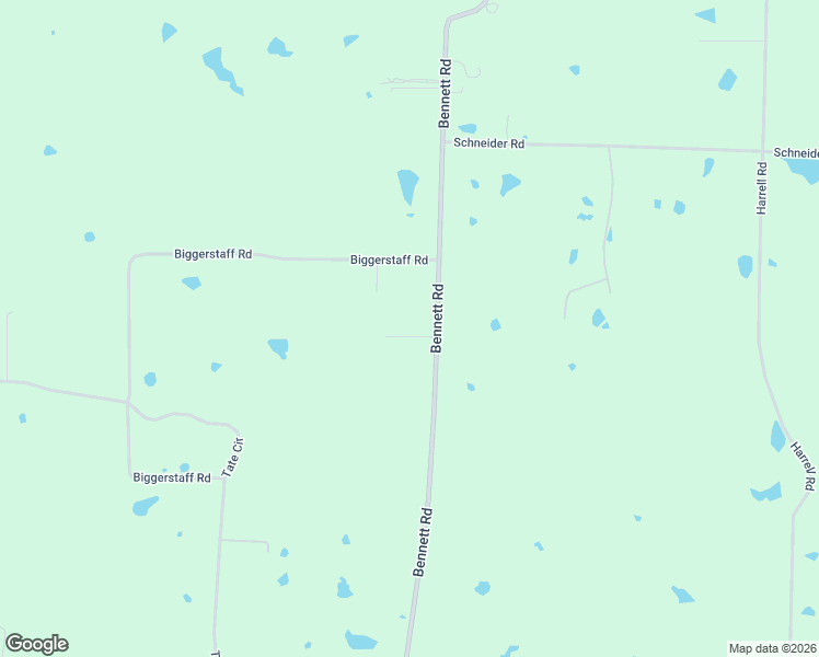 map of restaurants, bars, coffee shops, grocery stores, and more near 1517 Bennett Road in Howe