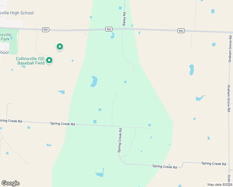 map of restaurants, bars, coffee shops, grocery stores, and more near 1353 Spring Creek Road in Collinsville