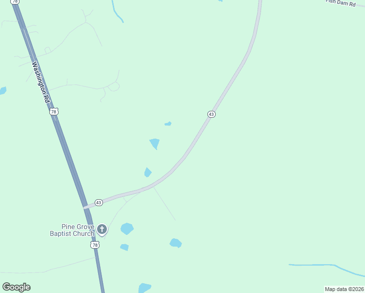 map of restaurants, bars, coffee shops, grocery stores, and more near 3377 Lincolnton Road Northeast in Thomson