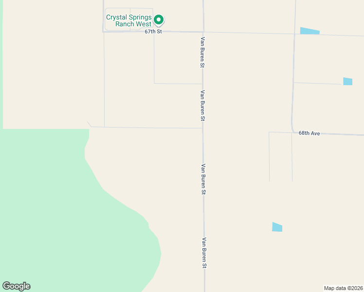 map of restaurants, bars, coffee shops, grocery stores, and more near 68th Avenue in Thermal
