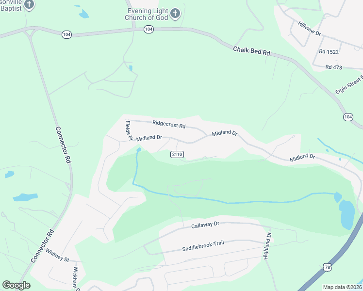 map of restaurants, bars, coffee shops, grocery stores, and more near 233 Midland Drive in Graniteville