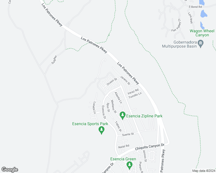 map of restaurants, bars, coffee shops, grocery stores, and more near 30 Ocaso Street in Ladera Ranch