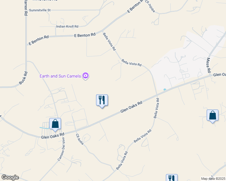 map of restaurants, bars, coffee shops, grocery stores, and more near 36350 Calle Poco in Temecula