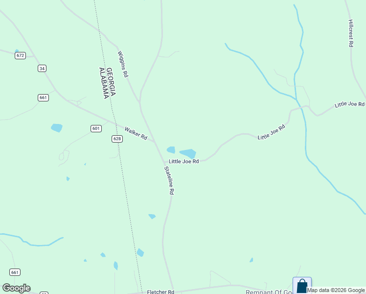 map of restaurants, bars, coffee shops, grocery stores, and more near 600 Little Joe Road in Bowdon