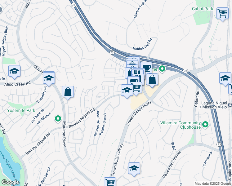 map of restaurants, bars, coffee shops, grocery stores, and more near 25214 Via Lido in Laguna Beach