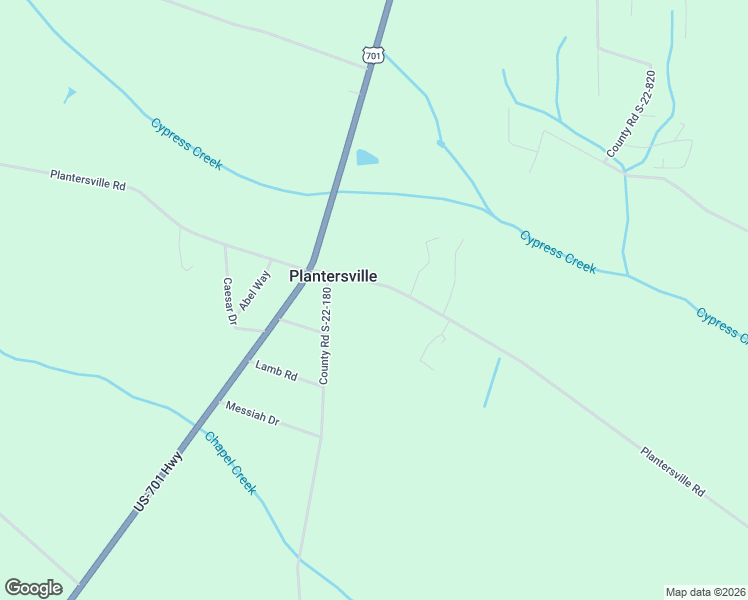 map of restaurants, bars, coffee shops, grocery stores, and more near 9681 Plantersville Road in Georgetown