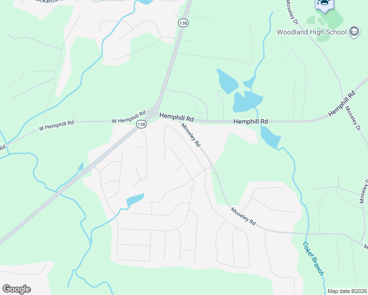 map of restaurants, bars, coffee shops, grocery stores, and more near 1533 Harlequin Way in Stockbridge