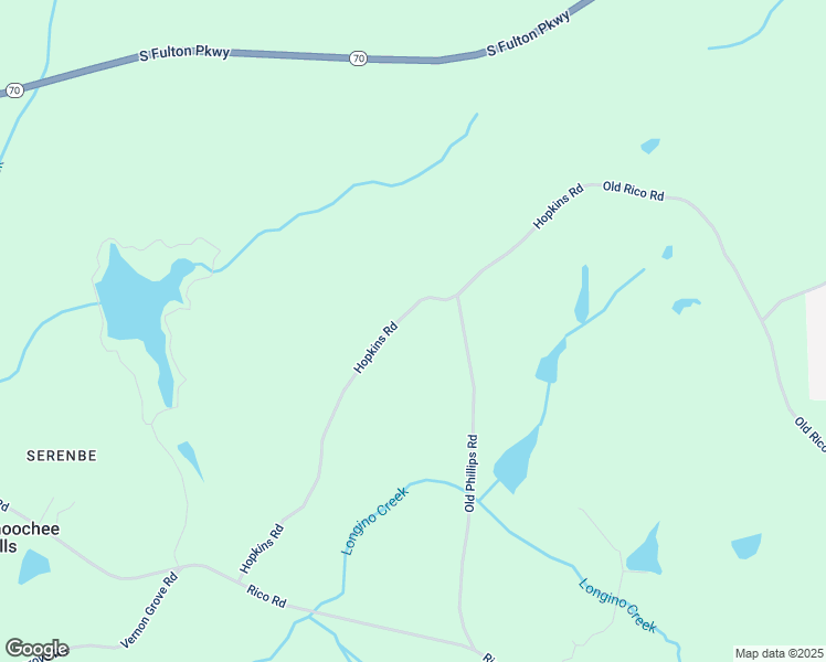 map of restaurants, bars, coffee shops, grocery stores, and more near 7440 Hopkins Road in Palmetto
