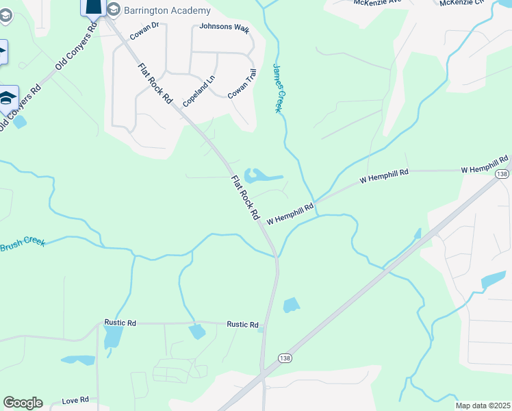map of restaurants, bars, coffee shops, grocery stores, and more near 201 Summerford Place in Stockbridge