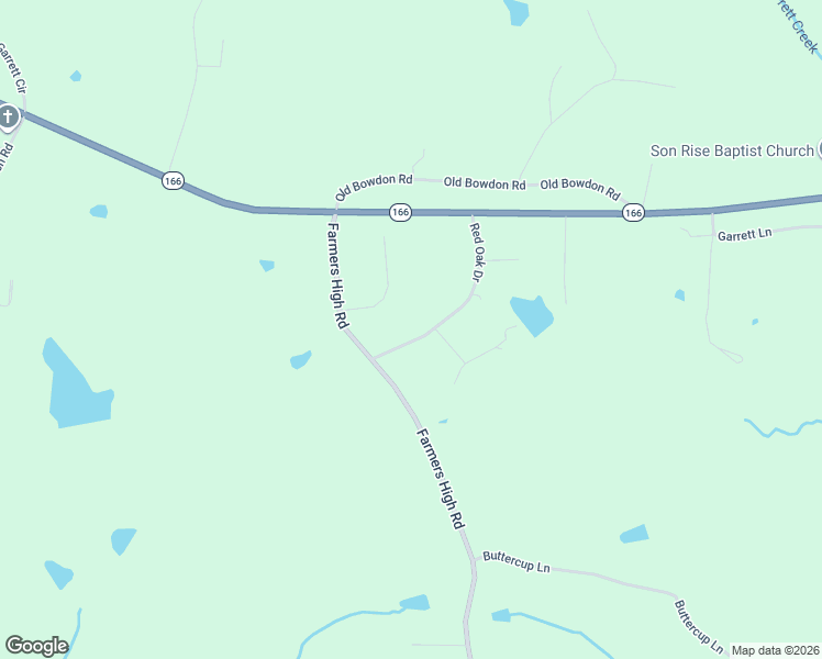 map of restaurants, bars, coffee shops, grocery stores, and more near 75 Red Oak Drive in Carrollton