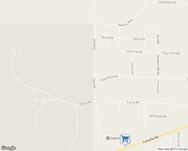 map of restaurants, bars, coffee shops, grocery stores, and more near Cary Road in Anza