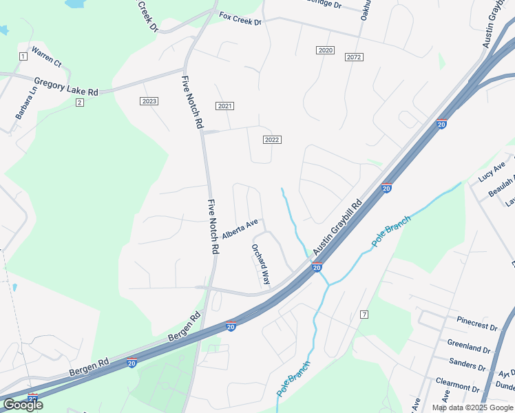 map of restaurants, bars, coffee shops, grocery stores, and more near 430 Harvester Drive in North Augusta