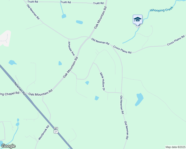 map of restaurants, bars, coffee shops, grocery stores, and more near 55 Foggy Bottom Drive in Carrollton
