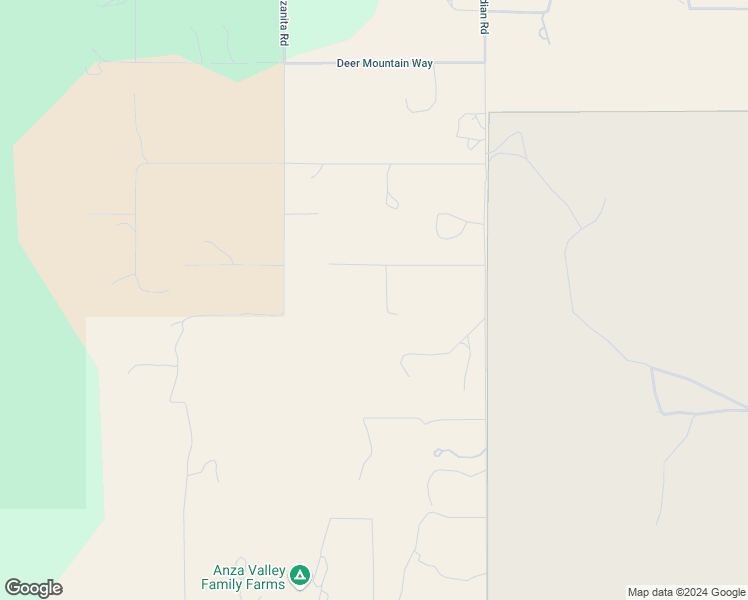 map of restaurants, bars, coffee shops, grocery stores, and more near 54151 Springs Trail in Anza