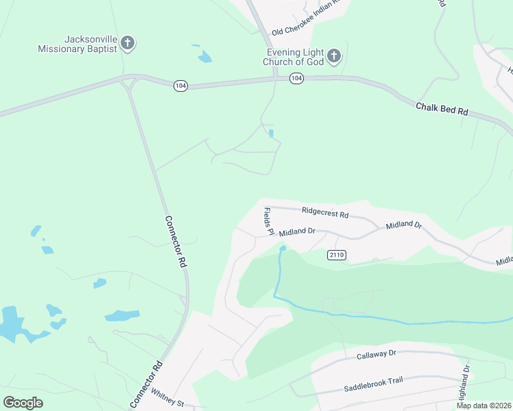 map of restaurants, bars, coffee shops, grocery stores, and more near 128 Ridgecrest Road in Graniteville