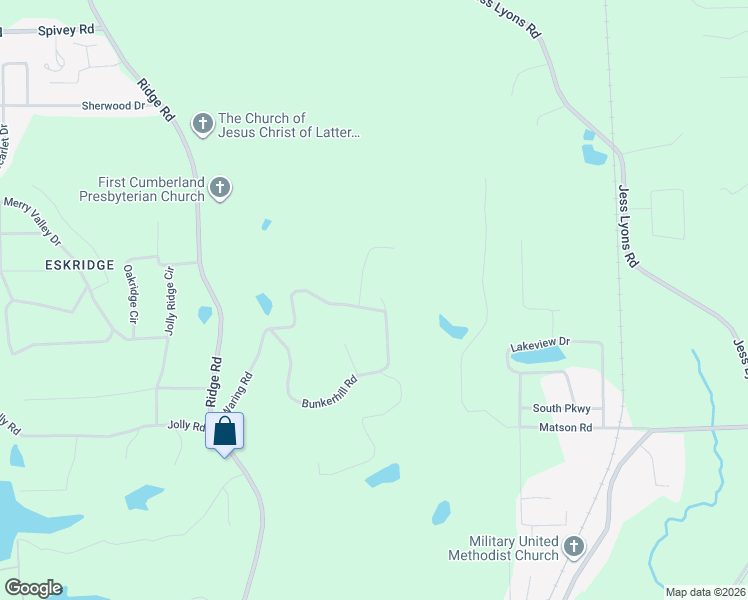 map of restaurants, bars, coffee shops, grocery stores, and more near 38 Spring Gardens Drive in Columbus