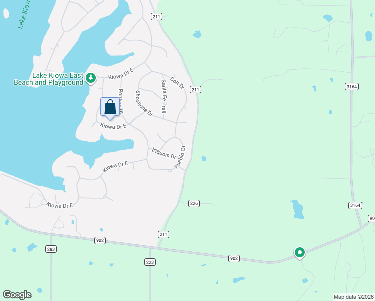 map of restaurants, bars, coffee shops, grocery stores, and more near 205 Pueblo Drive in Gainesville