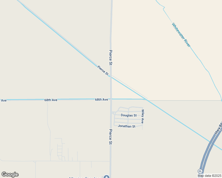 map of restaurants, bars, coffee shops, grocery stores, and more near Pierce Street in Riverside County