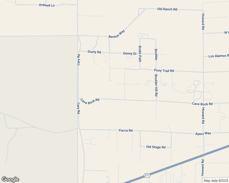 map of restaurants, bars, coffee shops, grocery stores, and more near 53240 Cave Rock Road in Anza