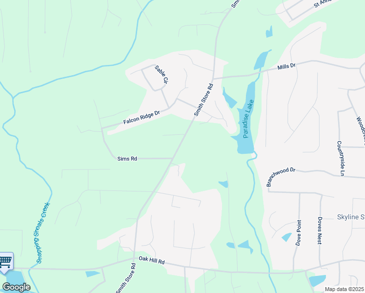 map of restaurants, bars, coffee shops, grocery stores, and more near 705 Smith Store Road in Covington