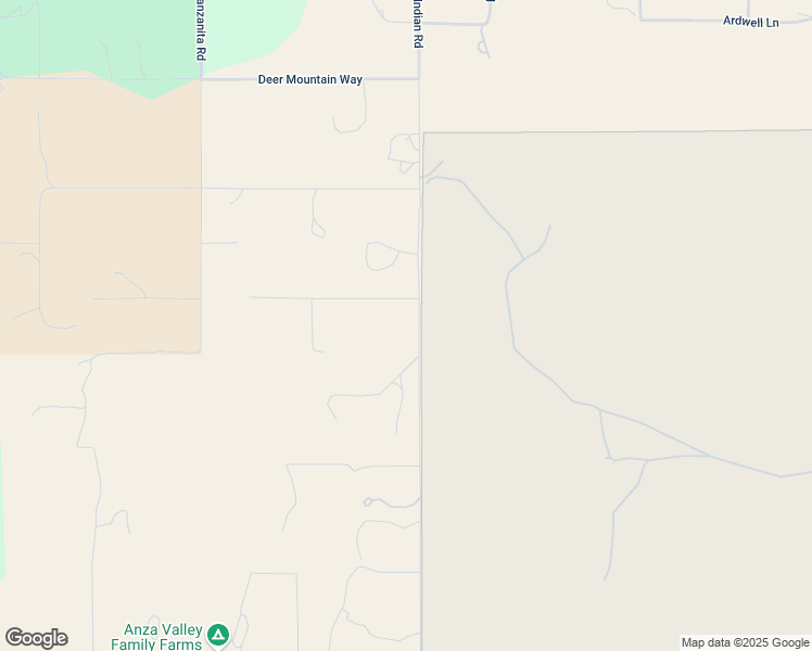 map of restaurants, bars, coffee shops, grocery stores, and more near Indian Road in Anza