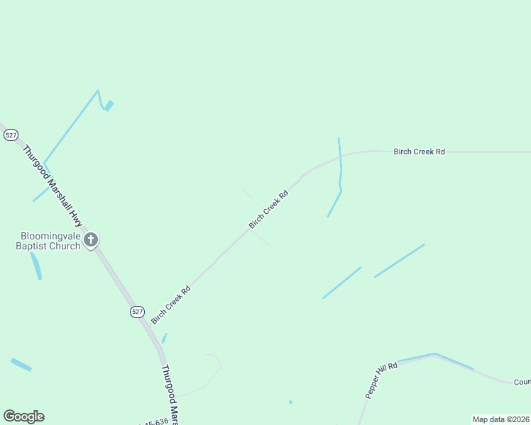 map of restaurants, bars, coffee shops, grocery stores, and more near 1300 Birch Creek Road in Andrews