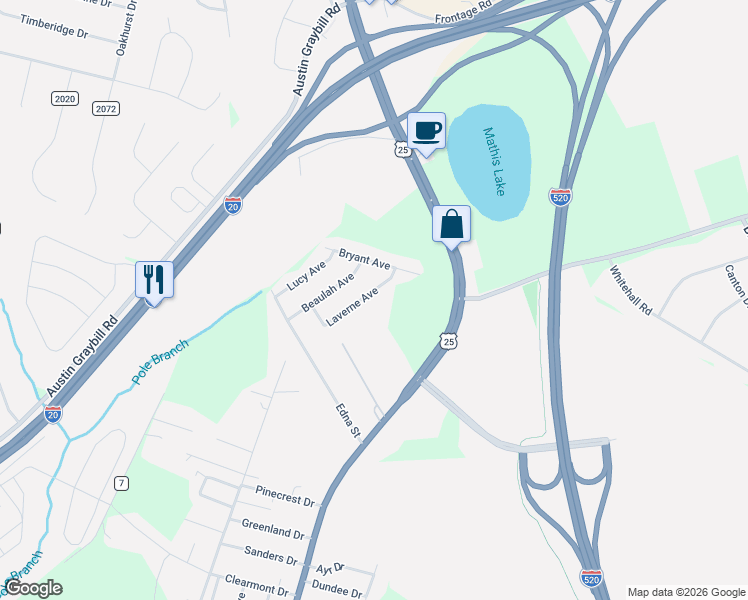 map of restaurants, bars, coffee shops, grocery stores, and more near 528 County Highway 2034 in Belvedere