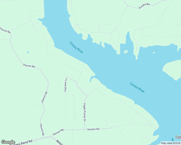 map of restaurants, bars, coffee shops, grocery stores, and more near 10 Eagle Pointe Circle in Pell City