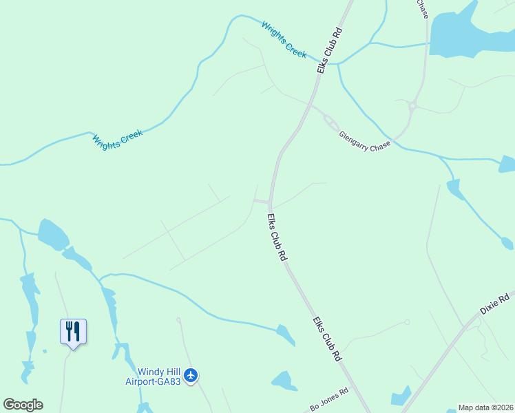 map of restaurants, bars, coffee shops, grocery stores, and more near 170 Rose Creek Drive in Covington