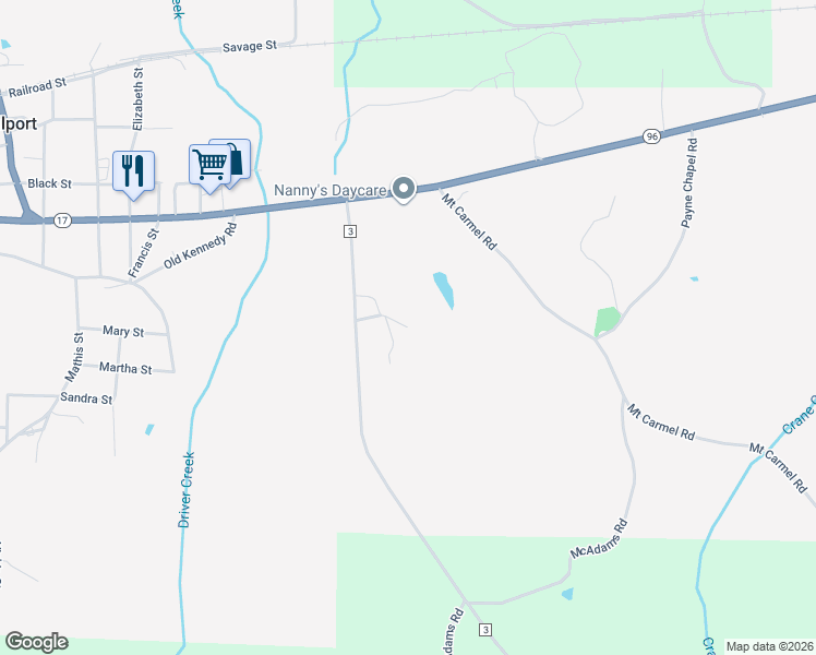 map of restaurants, bars, coffee shops, grocery stores, and more near 215 Avenue De Beau Beau in Millport
