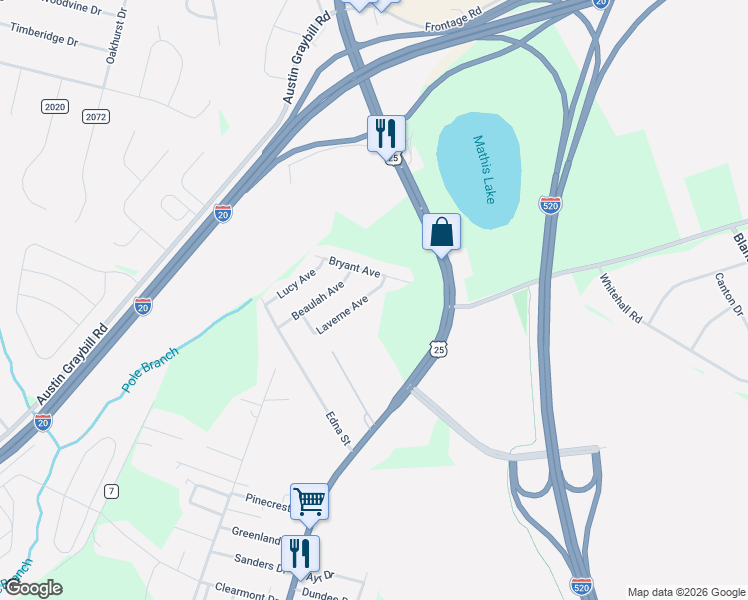 map of restaurants, bars, coffee shops, grocery stores, and more near 528 County Highway 2034 in Belvedere