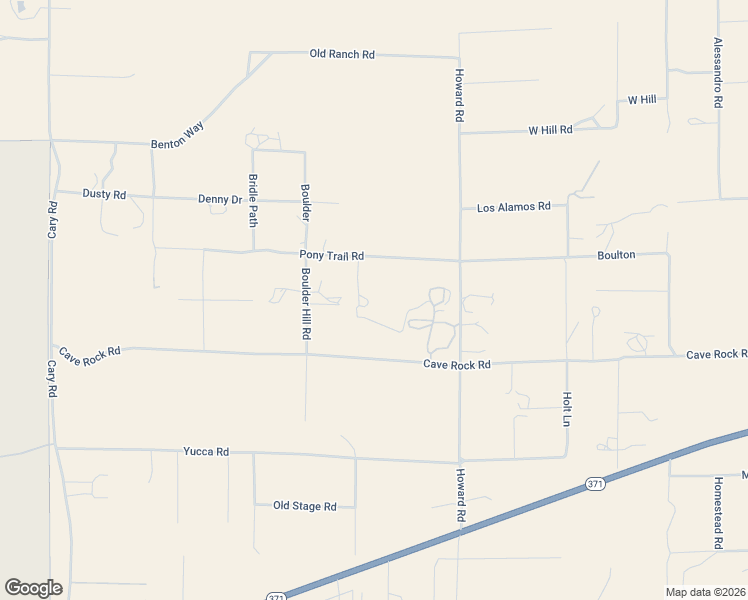map of restaurants, bars, coffee shops, grocery stores, and more near 38855 Howard Road in Anza