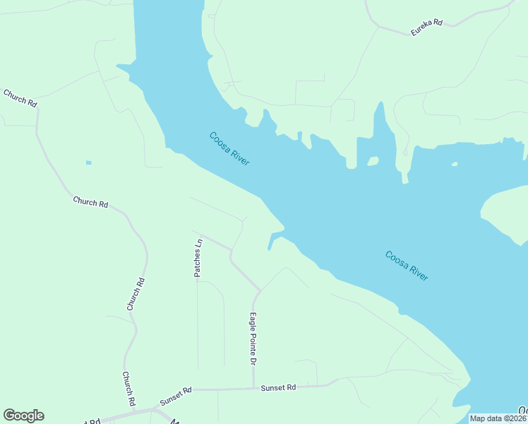map of restaurants, bars, coffee shops, grocery stores, and more near 10 Eagle Pointe Circle in Pell City