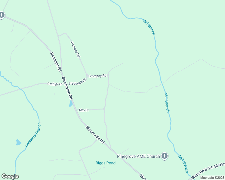 map of restaurants, bars, coffee shops, grocery stores, and more near 1544 Frederick Road in Manning