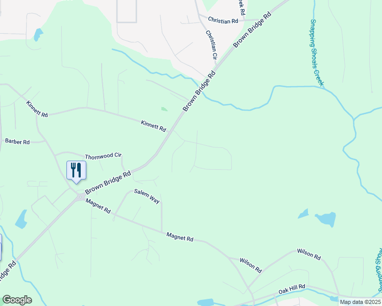 map of restaurants, bars, coffee shops, grocery stores, and more near 10 Trotters Court in Covington