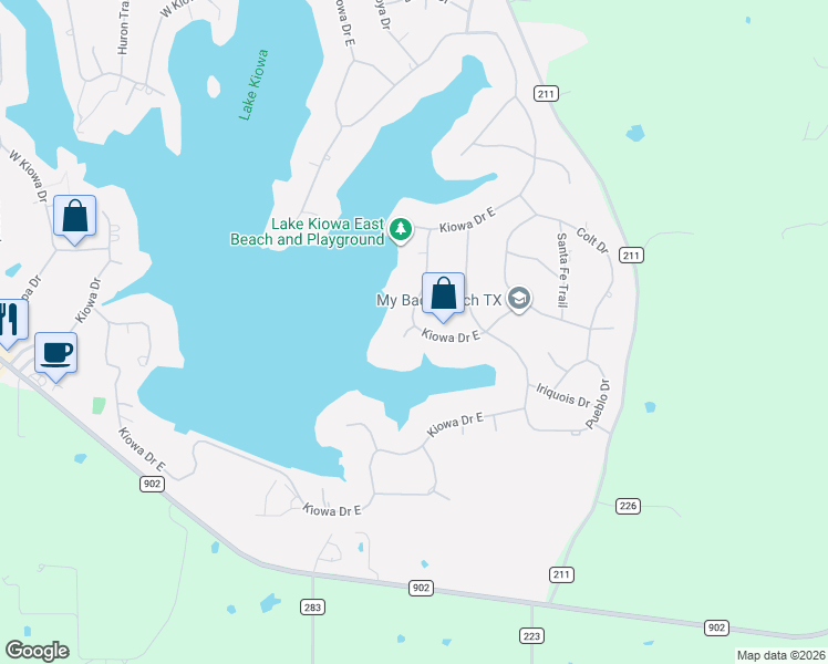map of restaurants, bars, coffee shops, grocery stores, and more near 101 Apache Cove in Gainesville
