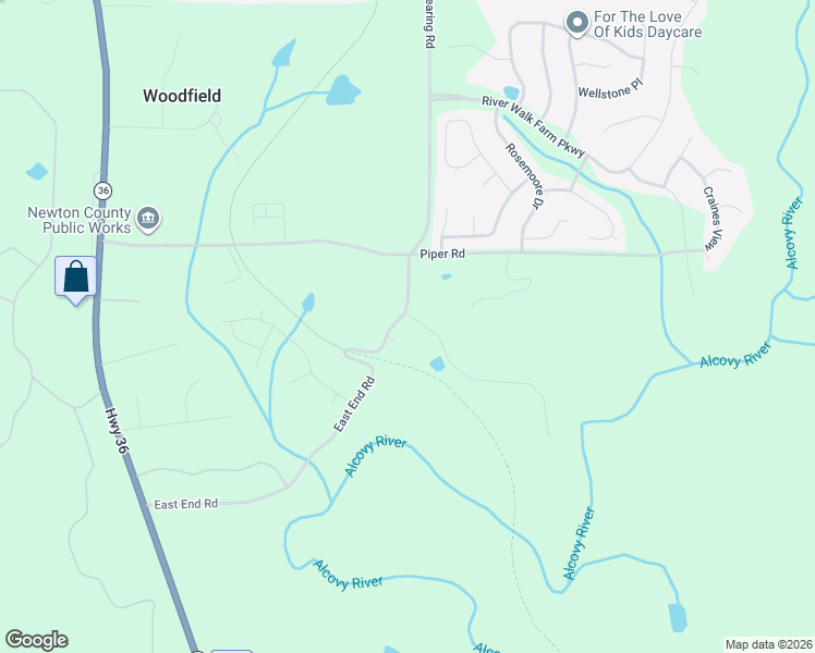 map of restaurants, bars, coffee shops, grocery stores, and more near 240 East End Road in Covington