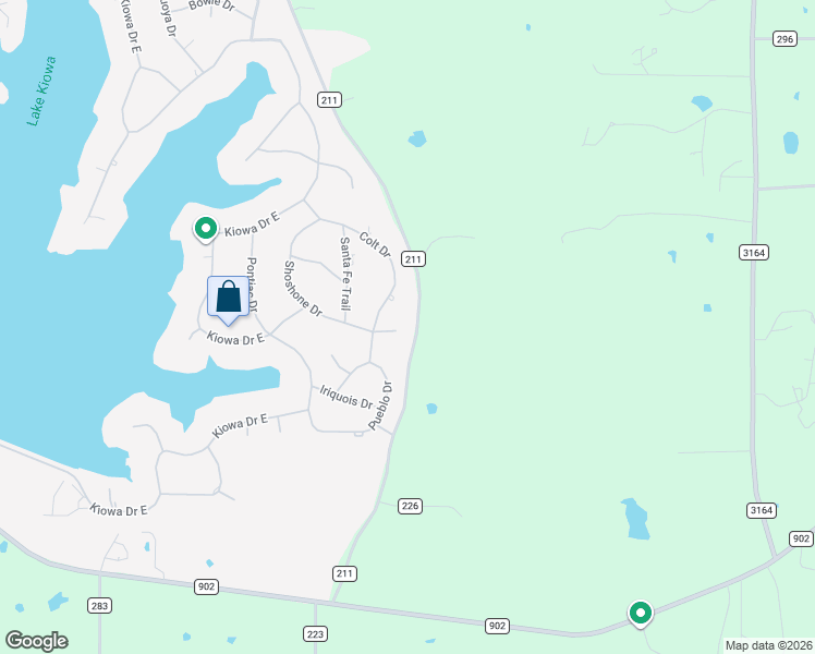 map of restaurants, bars, coffee shops, grocery stores, and more near 104 Shoshone Cove in Gainesville